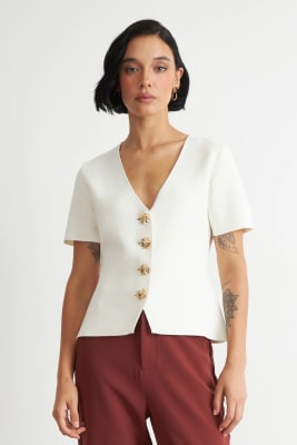 GILET CON MANGA NICOPOLY1