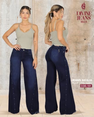 JEANS DIVINE SICILIA BLUE1