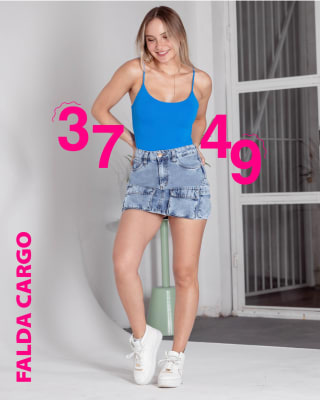 FALDA MOHICANO CARGO 37491
