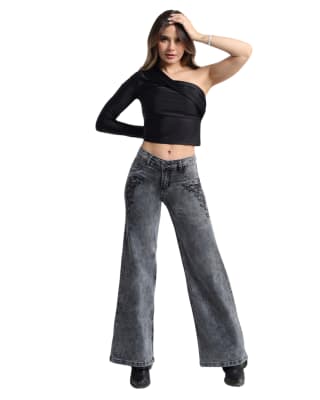 JEANS DIVINE SEVILLA GRIS BORDADO3