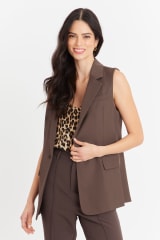 BLAZER SIN MANGAS BOLSILLOS NICOPOLY