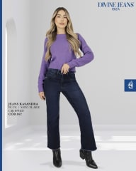 JEANS DIVINE KASSANDRA BLUE