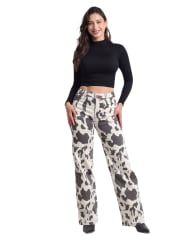 JEANS DIVINE GIULIA PRINT