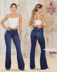 JEANS DIVINE LORETTA FLARE BLUE