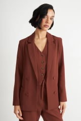 BLAZER BASICO DE TOPE