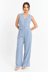 PANTALON MEZCLA LINO