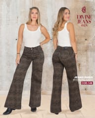 JEANS DIVINE PARIS PRINT