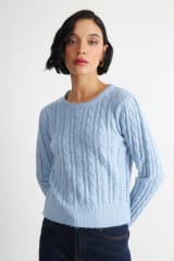 SWEATER DE PUNTO CALADO NICOPOLY