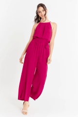 ENTERITO HALTER CON CINTURON LAZO