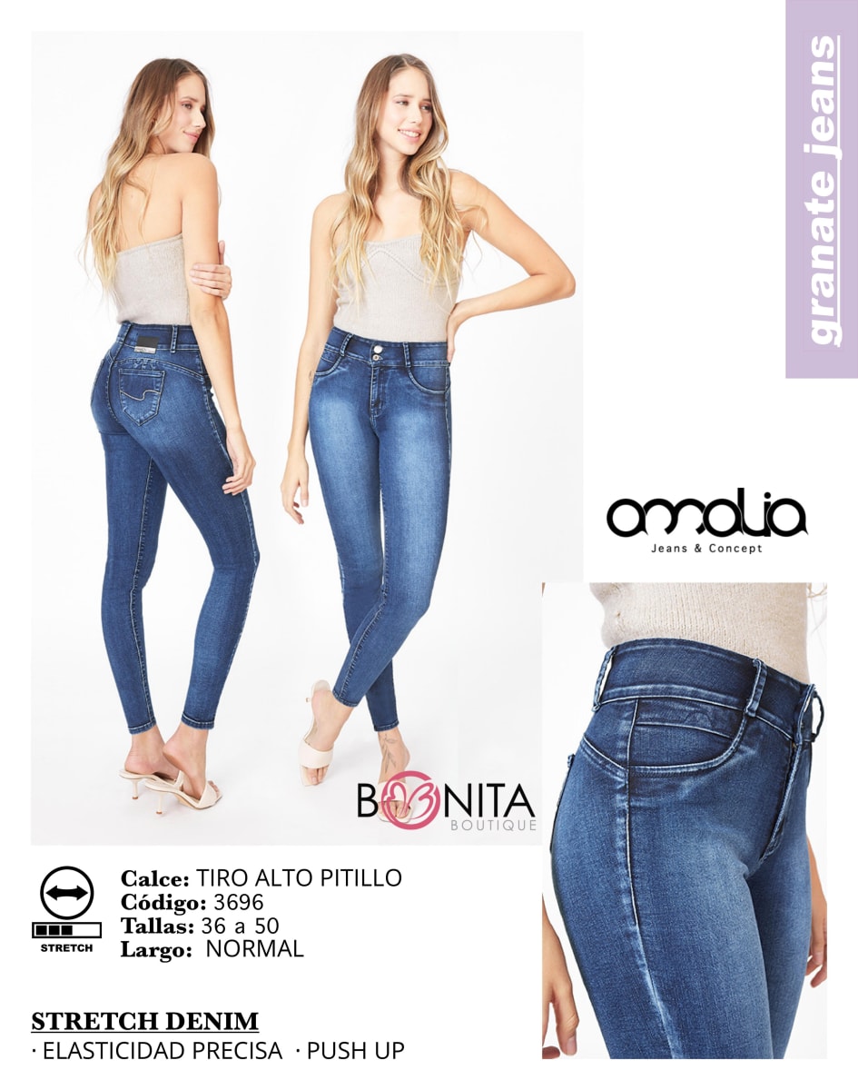 JEANS AMALIA 3696 | Bonita Boutique