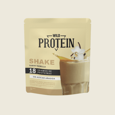 Wild Protein - Shake Vainilla - Sin Azúcar Añadida 350gr
