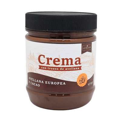 Crema de Avellana Europea y Cacao - 450gr