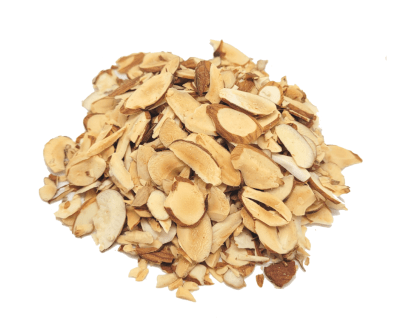 Almendra Laminada con Piel Tostada - 400gr