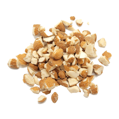 Almendra Cubo 4-8mm con Piel