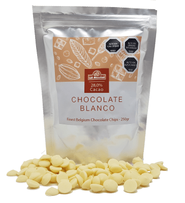 Chips de Chocolate Blanco 28% - 250gr