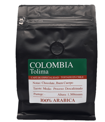 Café Molido 250gr - Tolima (Descafeinado)