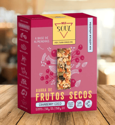 Soul Bar - Frutos Secos Cranberry Coco 5x30gr