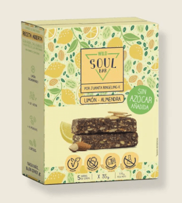 Soul Bar - Limón y Almendra 5x35gr