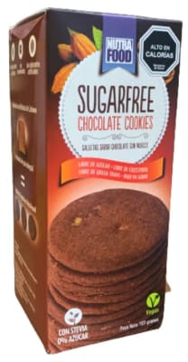 Galleta de Chocolate con Nuez - Sin Azúcar - Vegana - 189gr