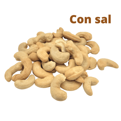 Castaña de Cajú Tostada con Sal