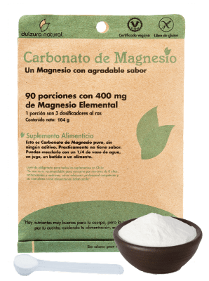 Carbonato de Magnesio - VEgano - Gluten Free