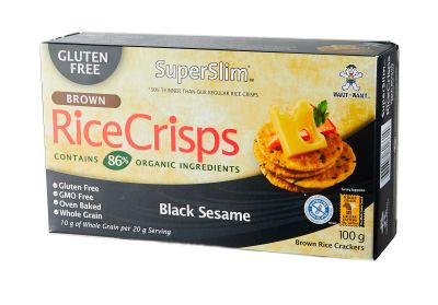 Rice Crisps Sésamo Negro - Sin Gluten