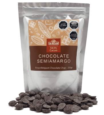 Chips de Chocolate Semi Amargo 54,5% Cacao - 250gr