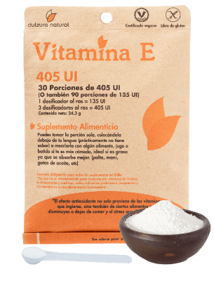 Vitamina E - Vegano- Gluten Free