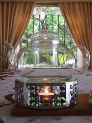 Calentador de teteras de acero inoxidable