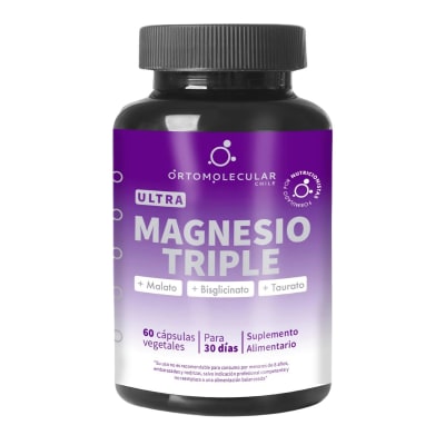 Ortomolecular Ultra Magnesio Triple 60 caps