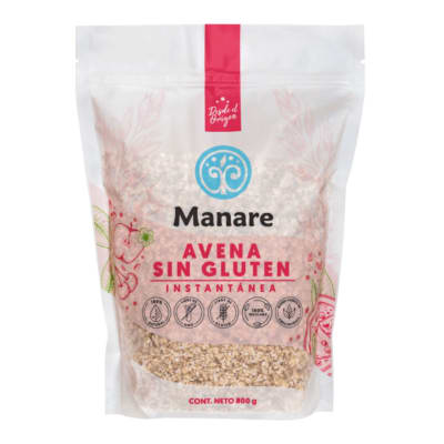 Manare Avena Instantanea Sin Gluten