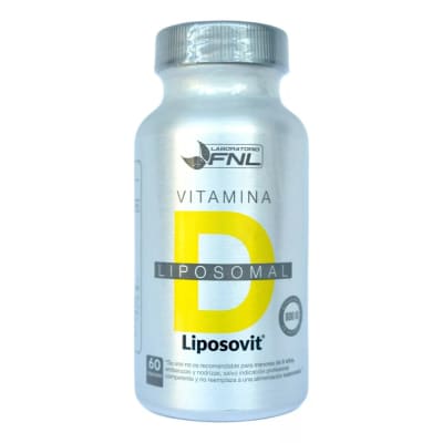 FNL Vitamina D3 Liposomal 800 UI 60 capsulas
