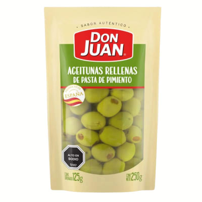 Don Juan Aceitunas Rellenas con Pimientos