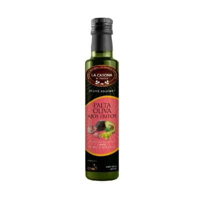 La Casona El Monte Aceite de Palta y Oliva con Ajo Frito