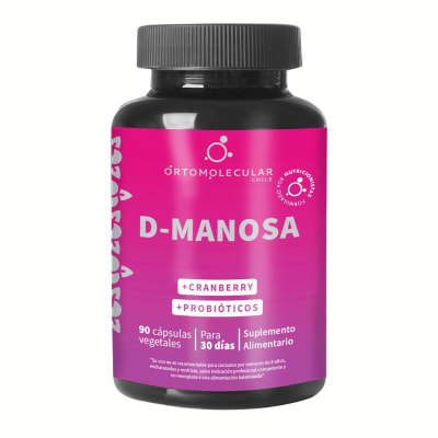 Ortomolecular D-Manosa + Cranberry + Probioticos