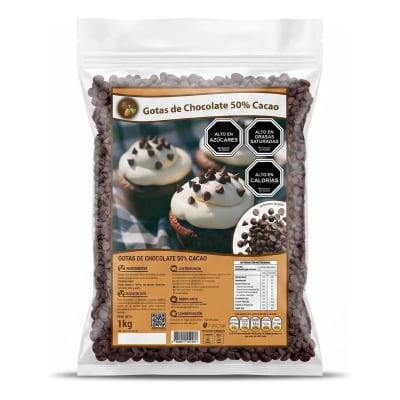 Chips de Chocolate 50% Cacao
