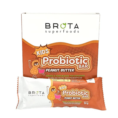 Brota Barritas con Probióticos Probiotic Kids Bar Peanut Butter