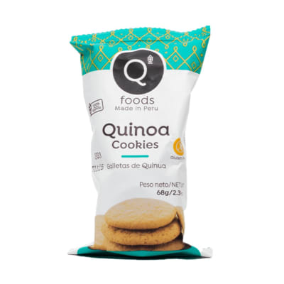 Q Foods Galletas de Quinoa 68g
