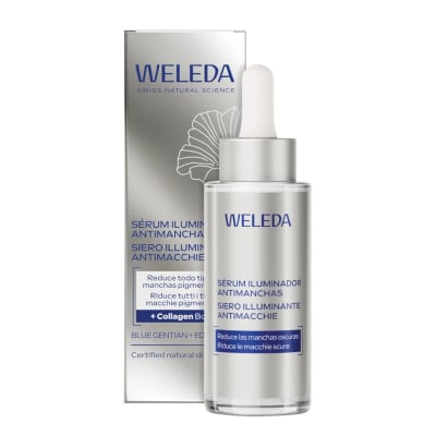 Weleda Genciana Azul y Edelweiss Serum Iluminador Antimanchas +50