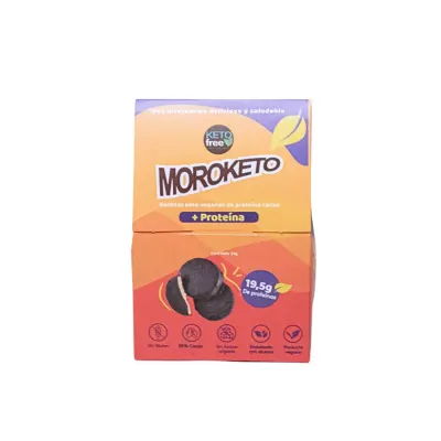 Keto Free Galletas Moroketo 19.5 g Proteina Sin Gluten