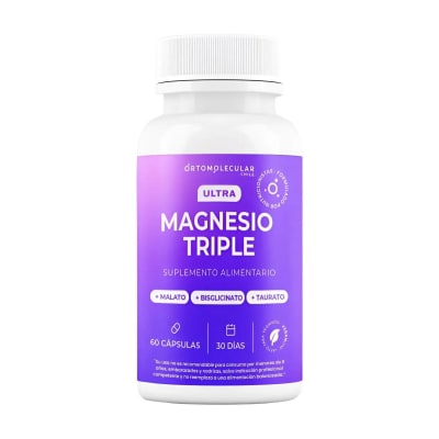 Ortomolecular Ultra Magnesio Triple 60 caps