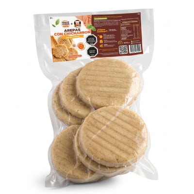 Don Chicharroon Arepas de Chicharron