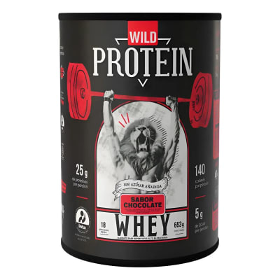 Wild Protein Whey Protein Sabor Chocolate 25g Proteina