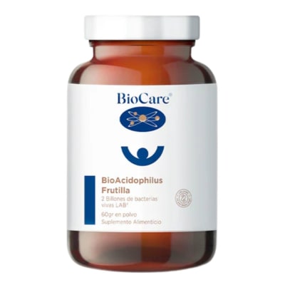 Biocare Probiotico BioAcidophilus de Frutilla 2 Billones UFC