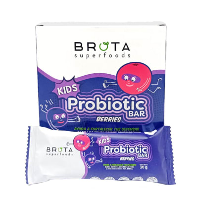 Brota Barritas con Probióticos Probiotic Kids Bar Berries