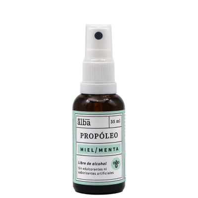 Apicola del Alba Propoleo Spray Miel + Menta