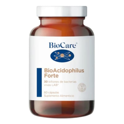 Biocare Probiotico BioAcidophilus Forte 30 billones UFC
