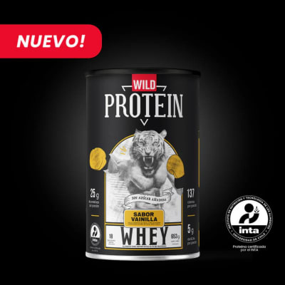Wild Protein Whey Protein Sabor Vainilla 25g Proteina
