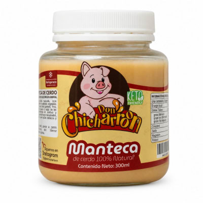 Don Chicharroon Manteca de Cerdo Natural