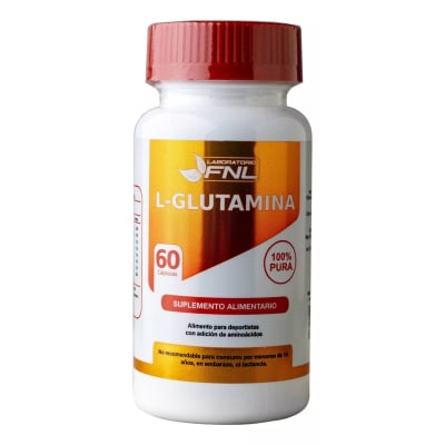 FNL L-Glutamina 500 mg 60 capsulas